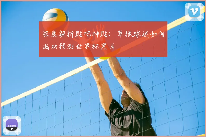 深度解析贴吧神贴:草根球迷如何成功预测世界杯黑马